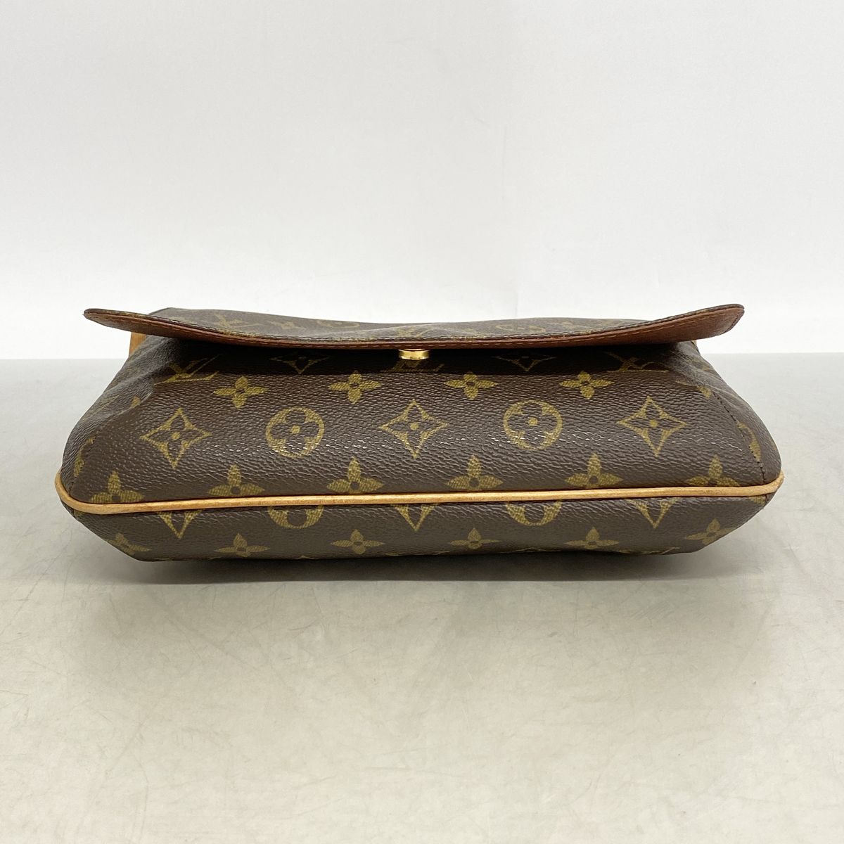 Louis Vuitton Shoulder Bag Monogram Musette Tango Short Strap Brown — view 3