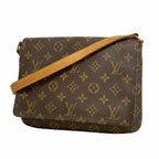 Louis Vuitton Shoulder Bag Monogram Musette Tango Short Strap Brown