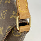 Louis Vuitton Shoulder Bag Monogram Musette Tango Short Strap Brown — view 7