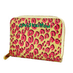Louis Vuitton Coin Purse Vernis Leopard Zippy Blanc Corail