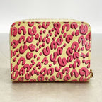 Louis Vuitton Coin Purse Vernis Leopard Zippy Blanc Corail — view 8