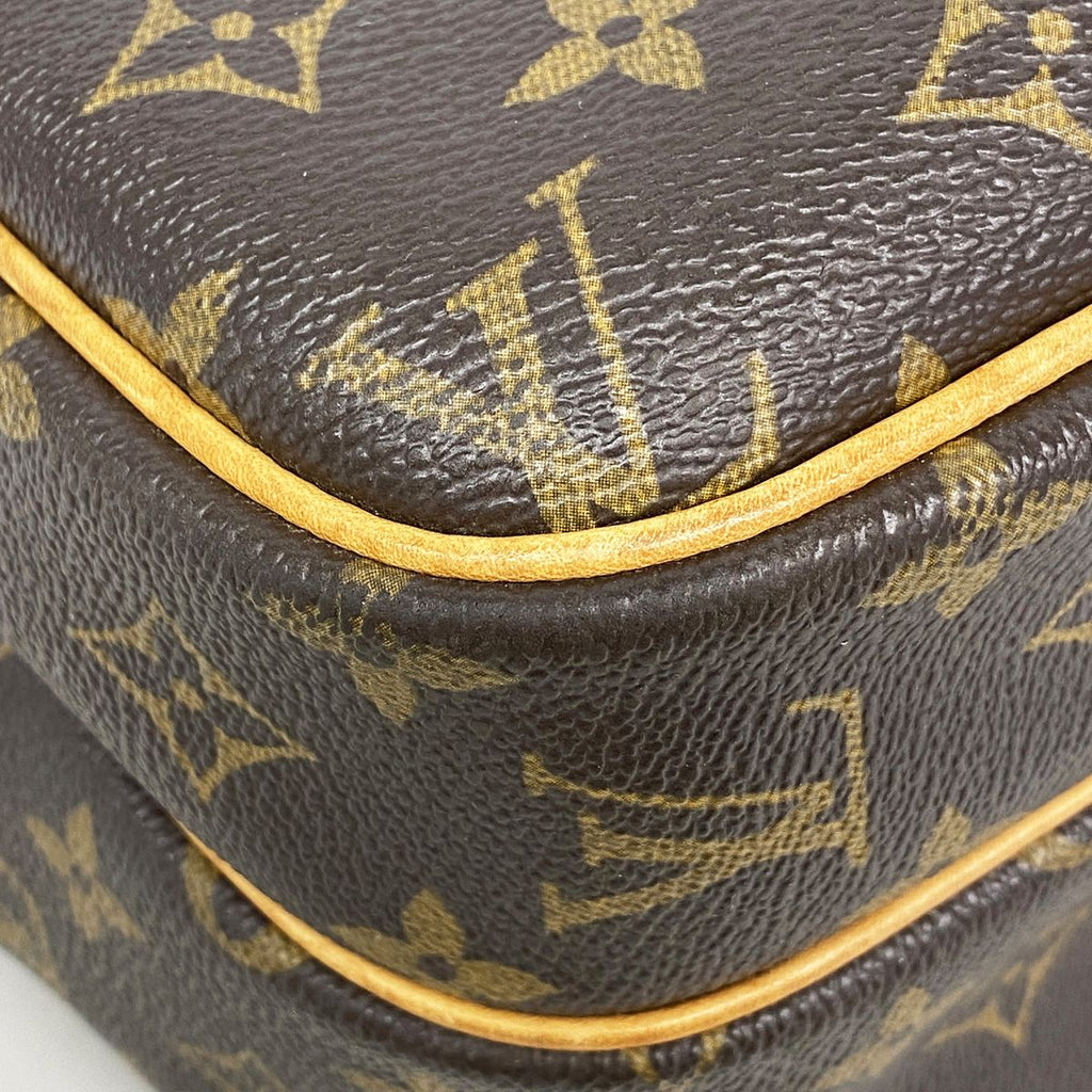 Louis Vuitton Shoulder Bag Monogram Reporter PM Brown — view 6