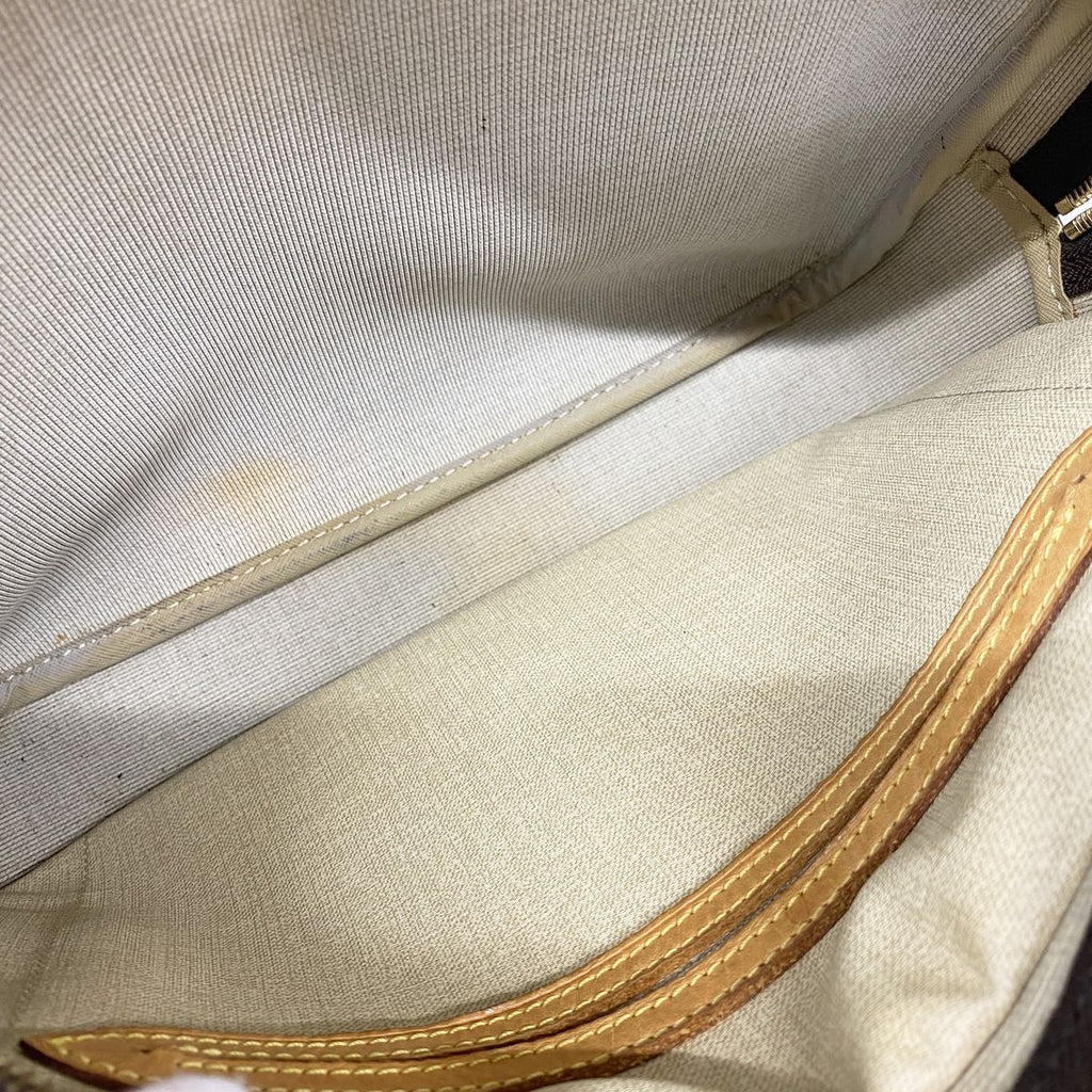 Louis Vuitton Shoulder Bag Monogram Reporter PM Brown — view 4