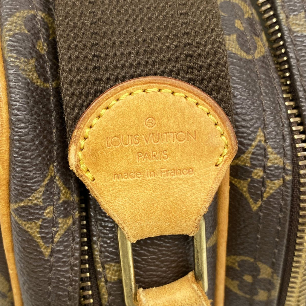 Louis Vuitton Shoulder Bag Monogram Reporter PM Brown — view 5