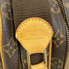 Louis Vuitton Shoulder Bag Monogram Reporter PM Brown — view 5