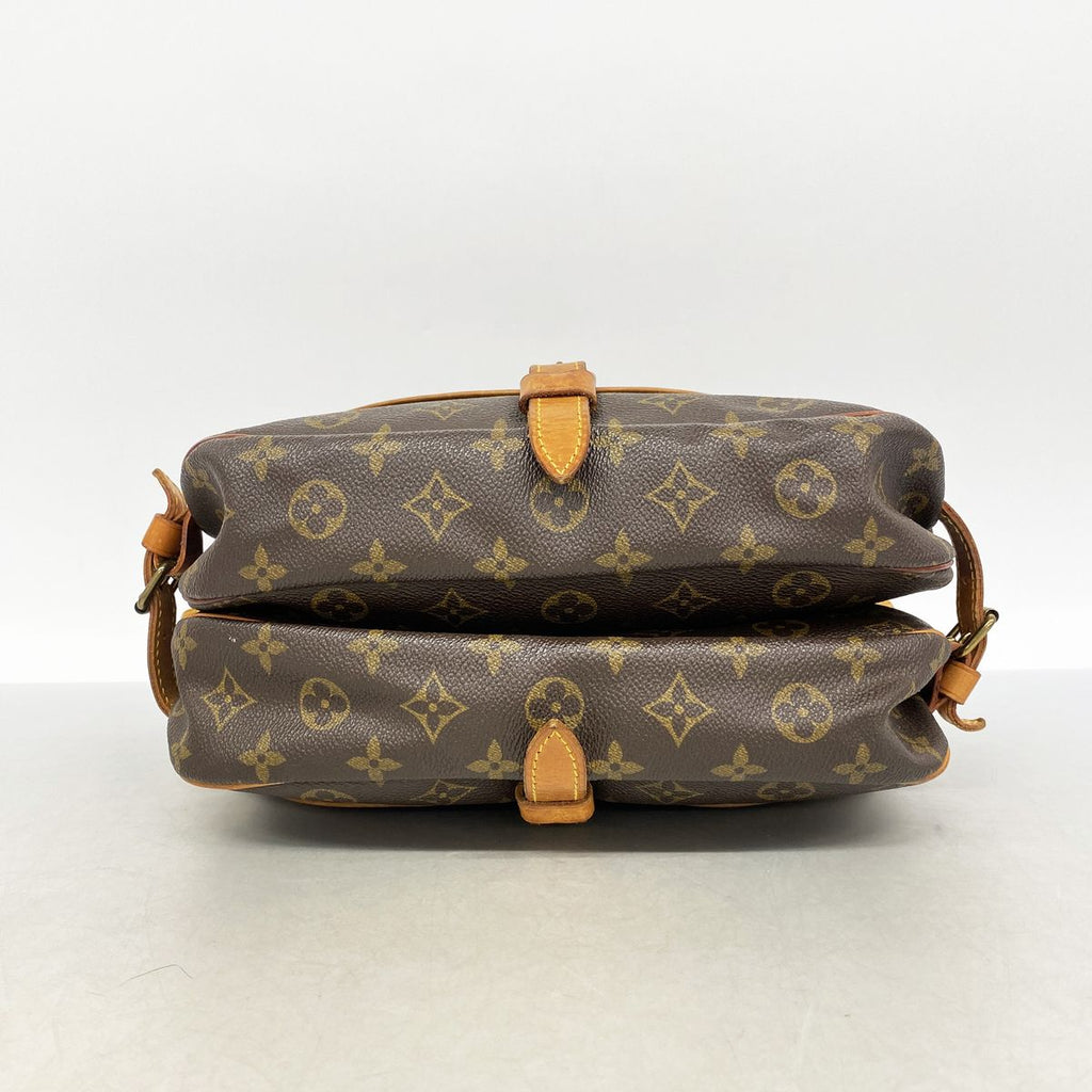 Louis Vuitton Shoulder Bag Monogram Saumur 30 Brown — view 3