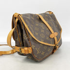 Louis Vuitton Shoulder Bag Monogram Saumur 30 Brown — view 2