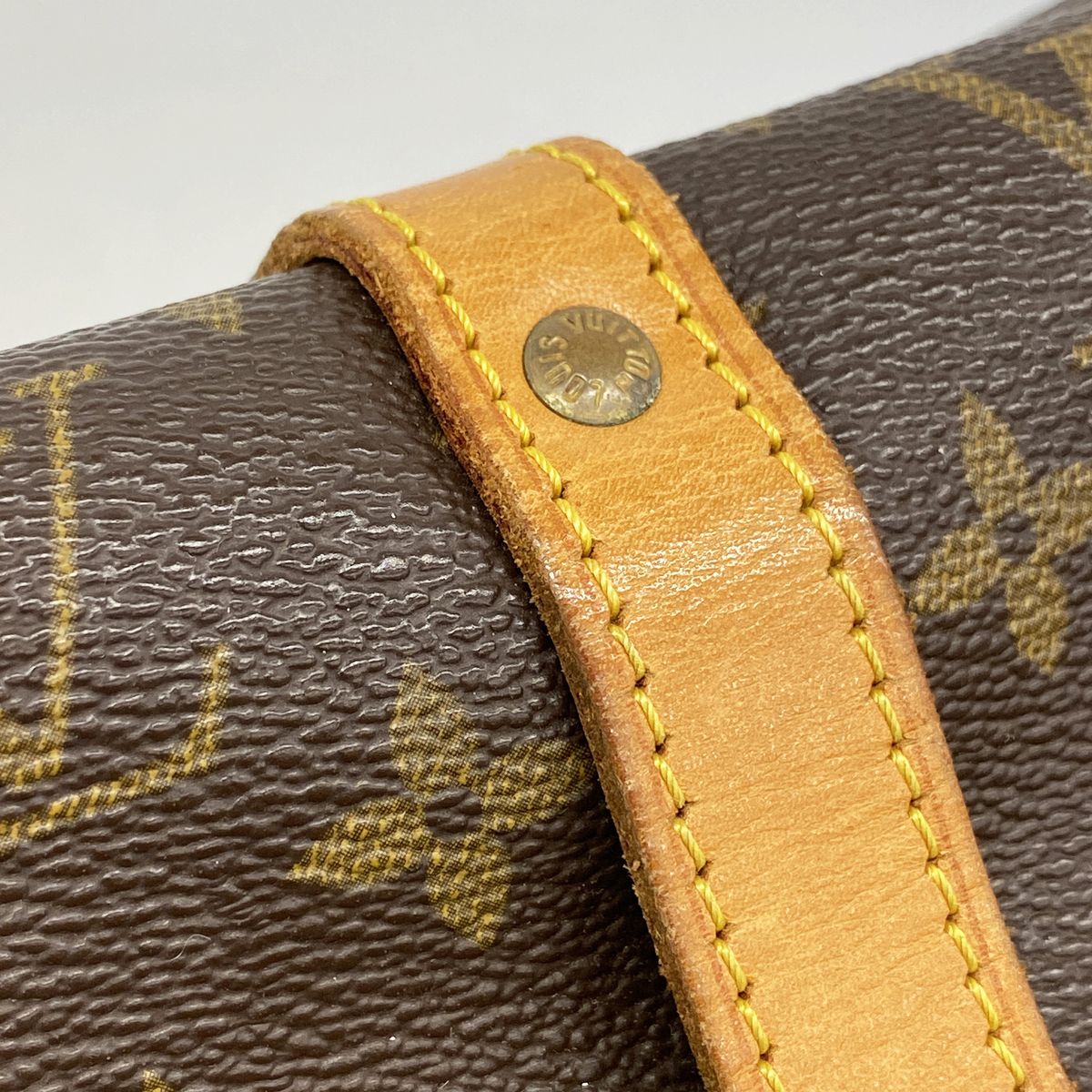 Louis Vuitton Shoulder Bag Monogram Saumur 30 Brown — view 8