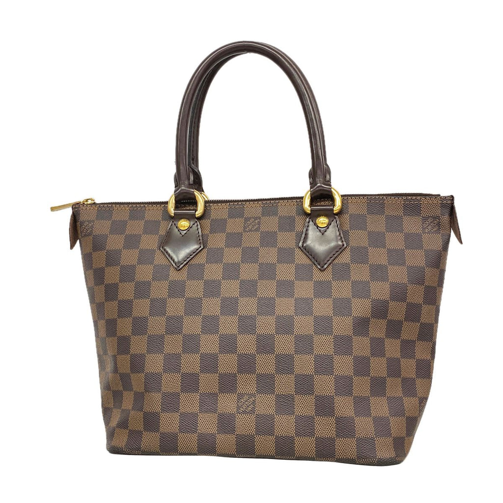 Louis Vuitton Handbag Damier Saleya PM Ebene