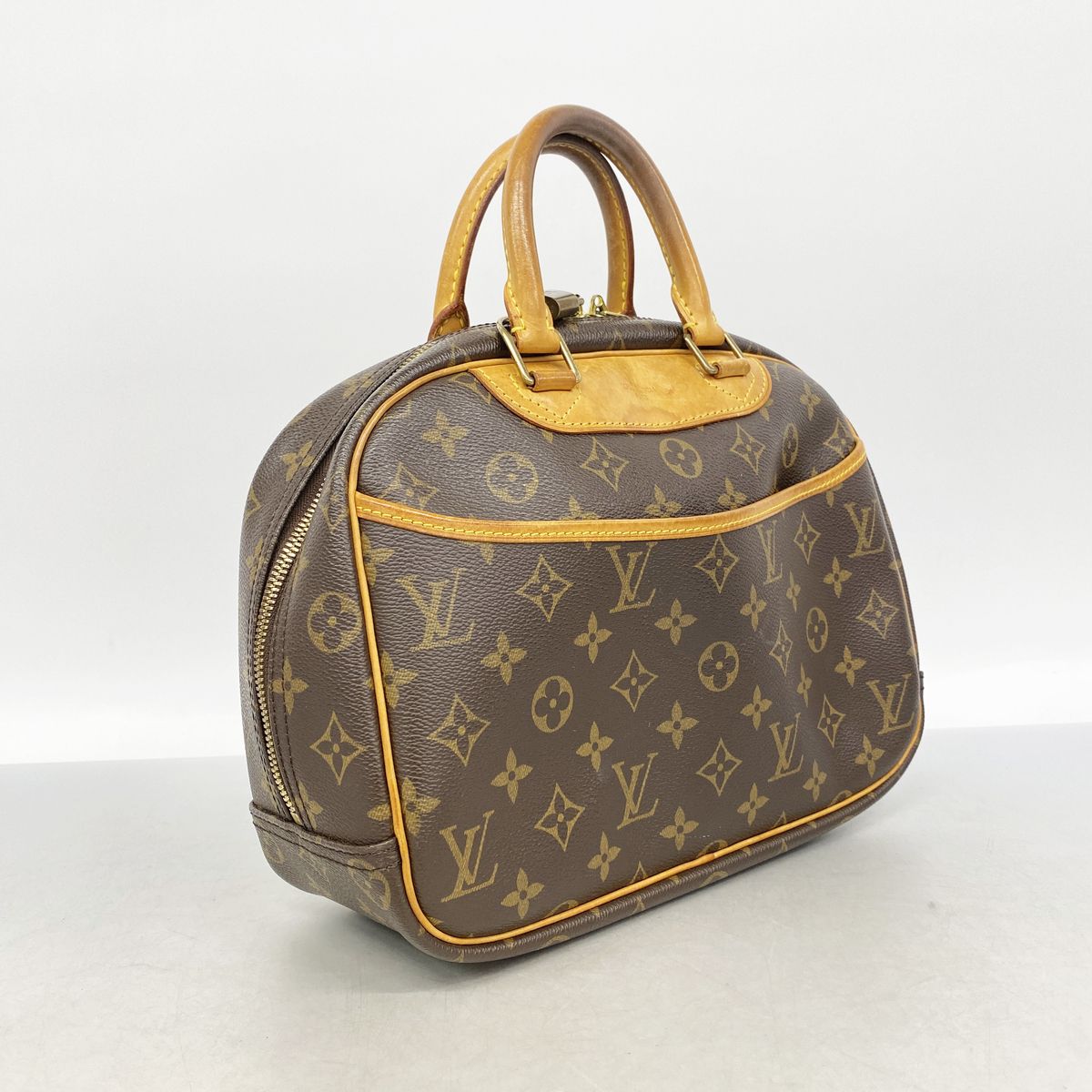 Louis Vuitton Handbag Monogram Trouville Brown — view 2