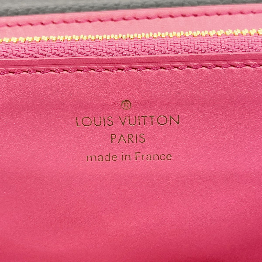 Louis Vuitton Wallet Taurillon Portefeuille Capucines Noir — view 4