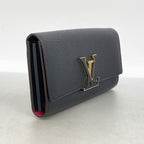 Louis Vuitton Wallet Taurillon Portefeuille Capucines Noir — view 2