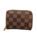 Louis Vuitton Coin Purse Damier Zippy Ebene