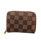 Louis Vuitton Coin Purse Damier Zippy Ebene