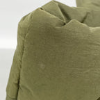 Chanel Tote Bag Coco Cocoon Nylon Khaki Green Silver — view 6