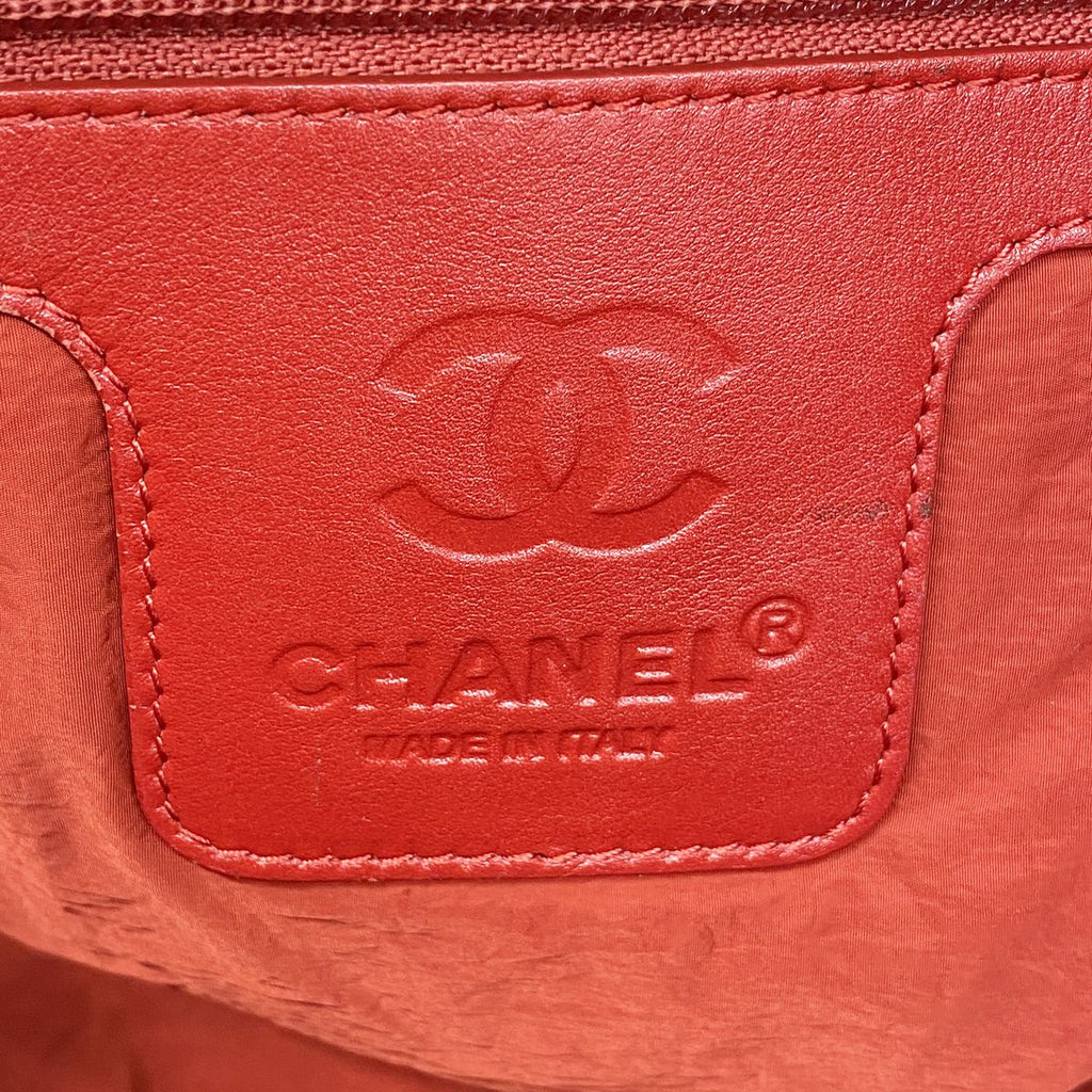 Chanel Tote Bag Coco Cocoon Nylon Khaki Green Silver — view 5