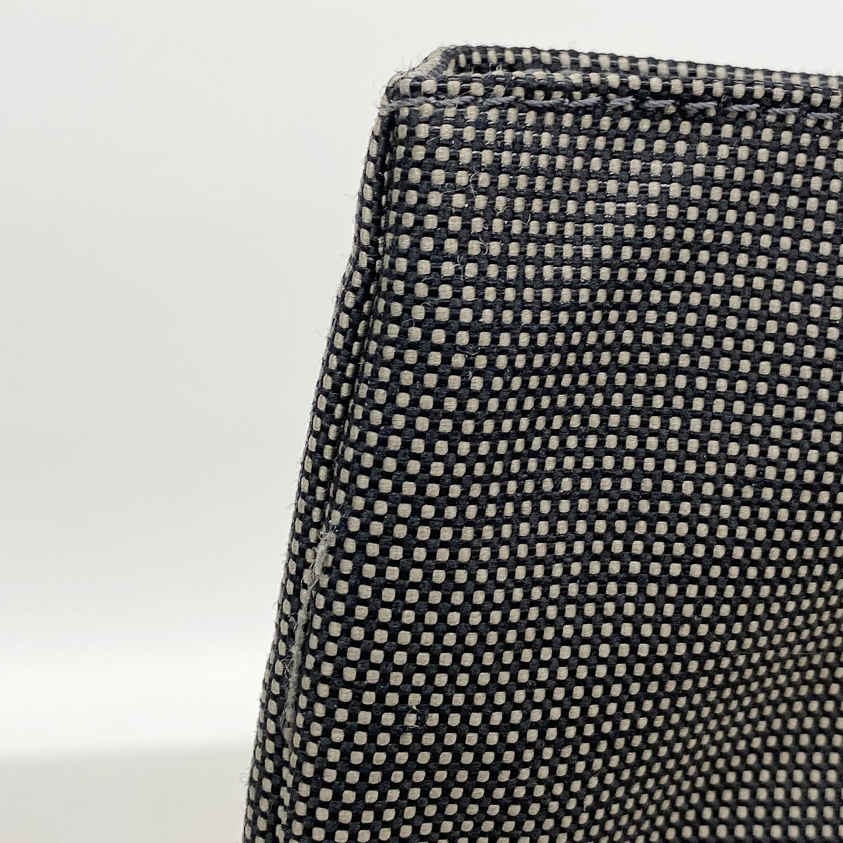 Hermes Tote Bag Herline Cabas Nylon Gray Silver — view 7