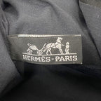 Hermes Tote Bag Herline Cabas Nylon Gray Silver — view 5