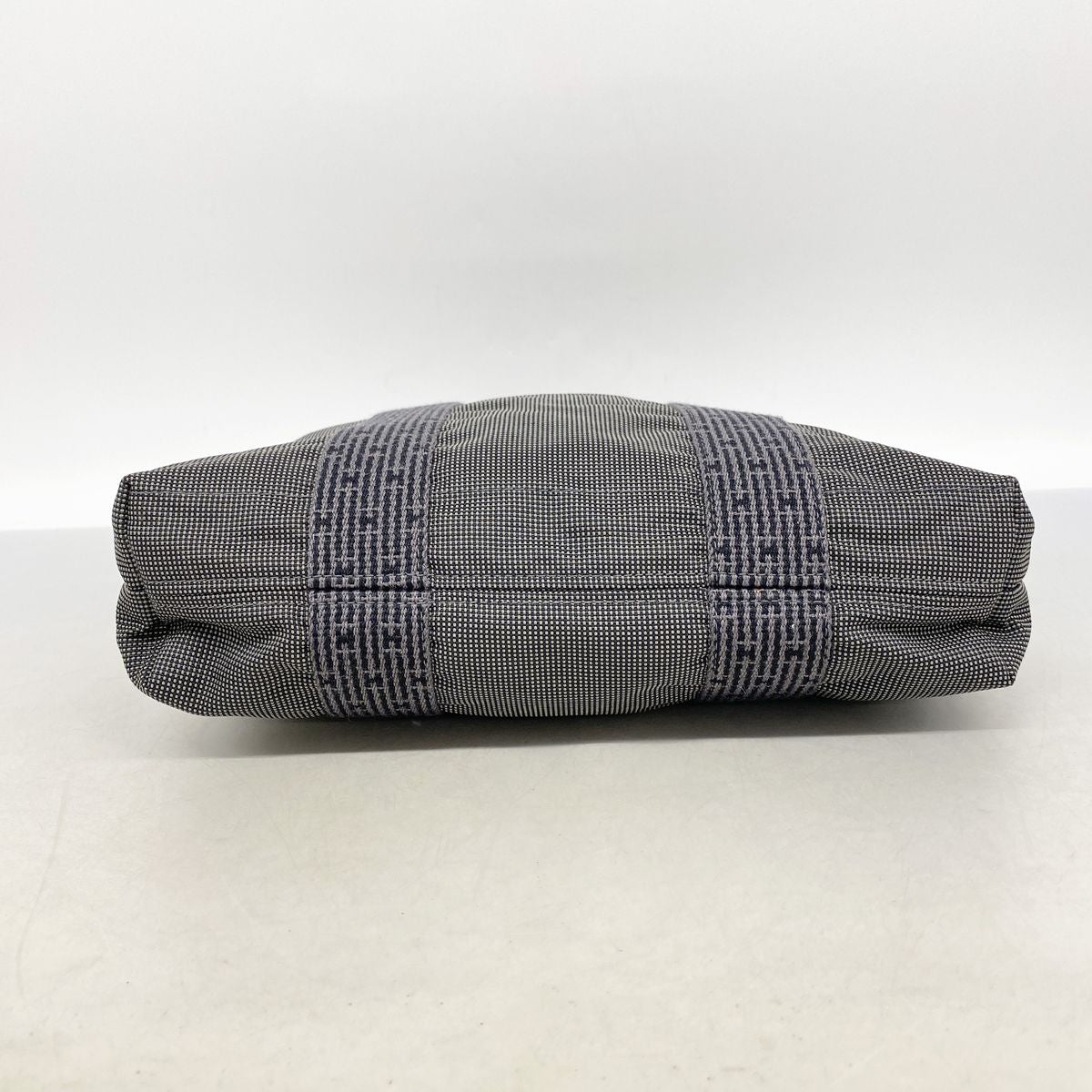 Hermes Tote Bag Herline Cabas Nylon Gray Silver — view 3