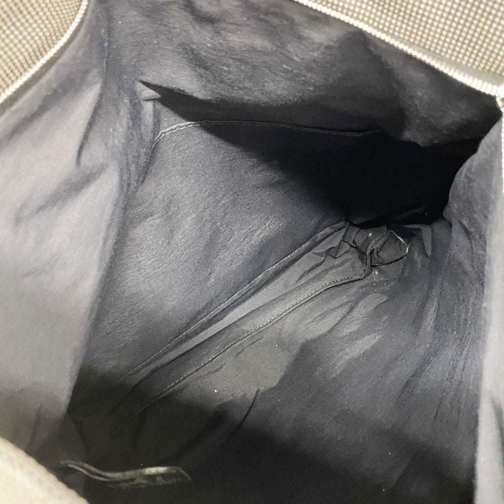 Hermes Tote Bag Herline Cabas Nylon Gray Silver — view 4