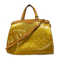 Louis Vuitton Handbag Vernis Blair GM Beige Poodle 2-Way Bag