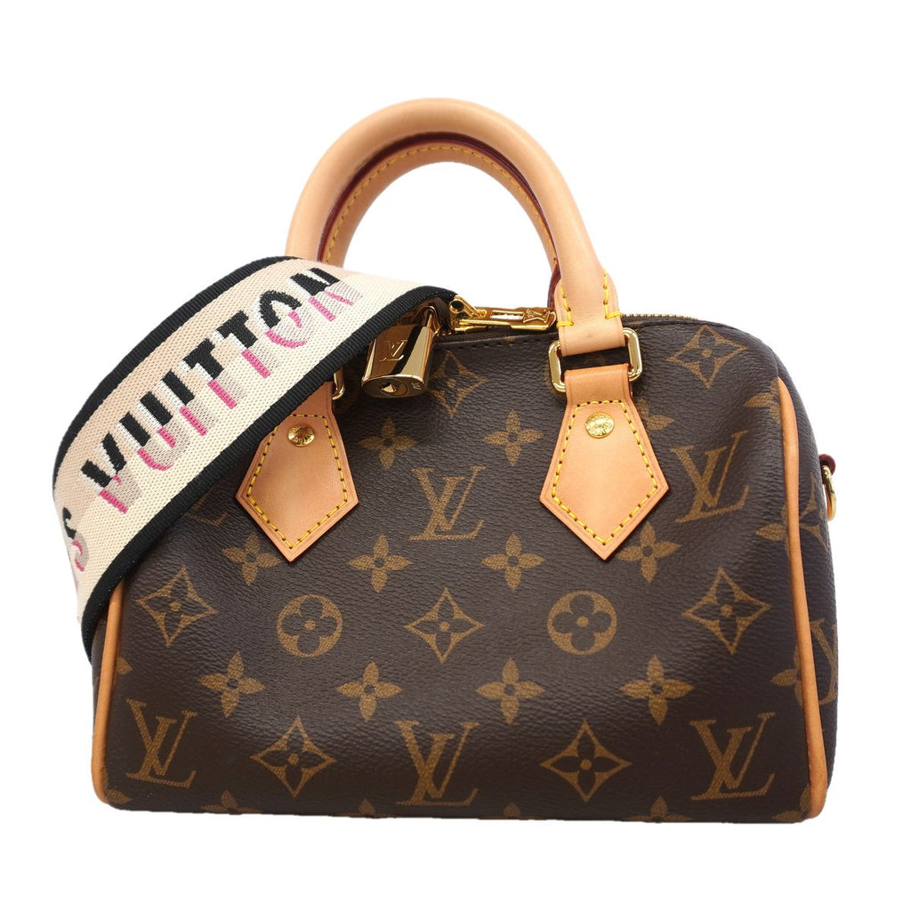 Louis Vuitton Handbag Monogram Speedy Bandouliere 20 Noir 2-Way Bag