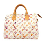 Louis Vuitton Handbag Monogram Water Color Speedy 30 Blanc