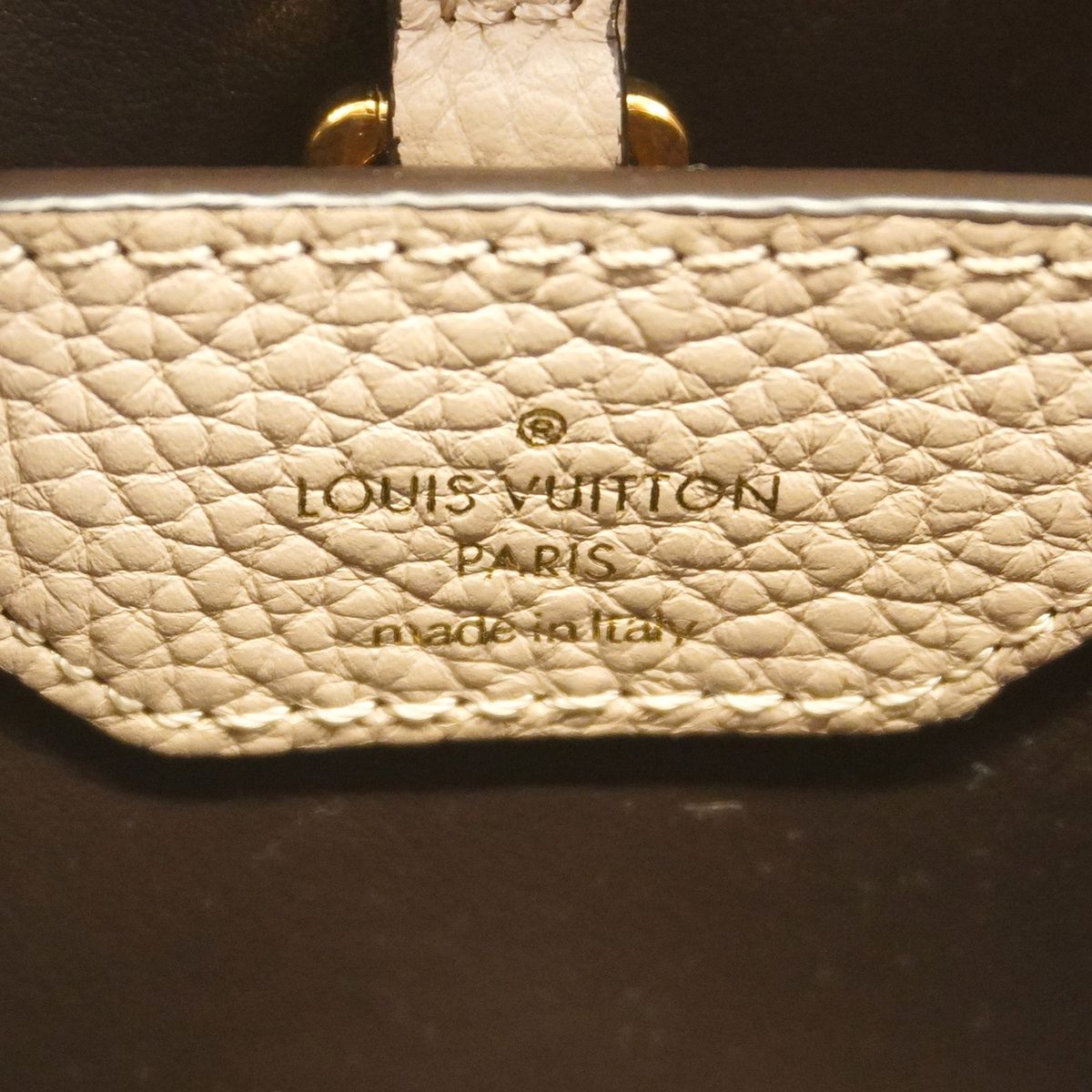Louis Vuitton Handbag Capucines BB Galet 2-Way Bag — view 5