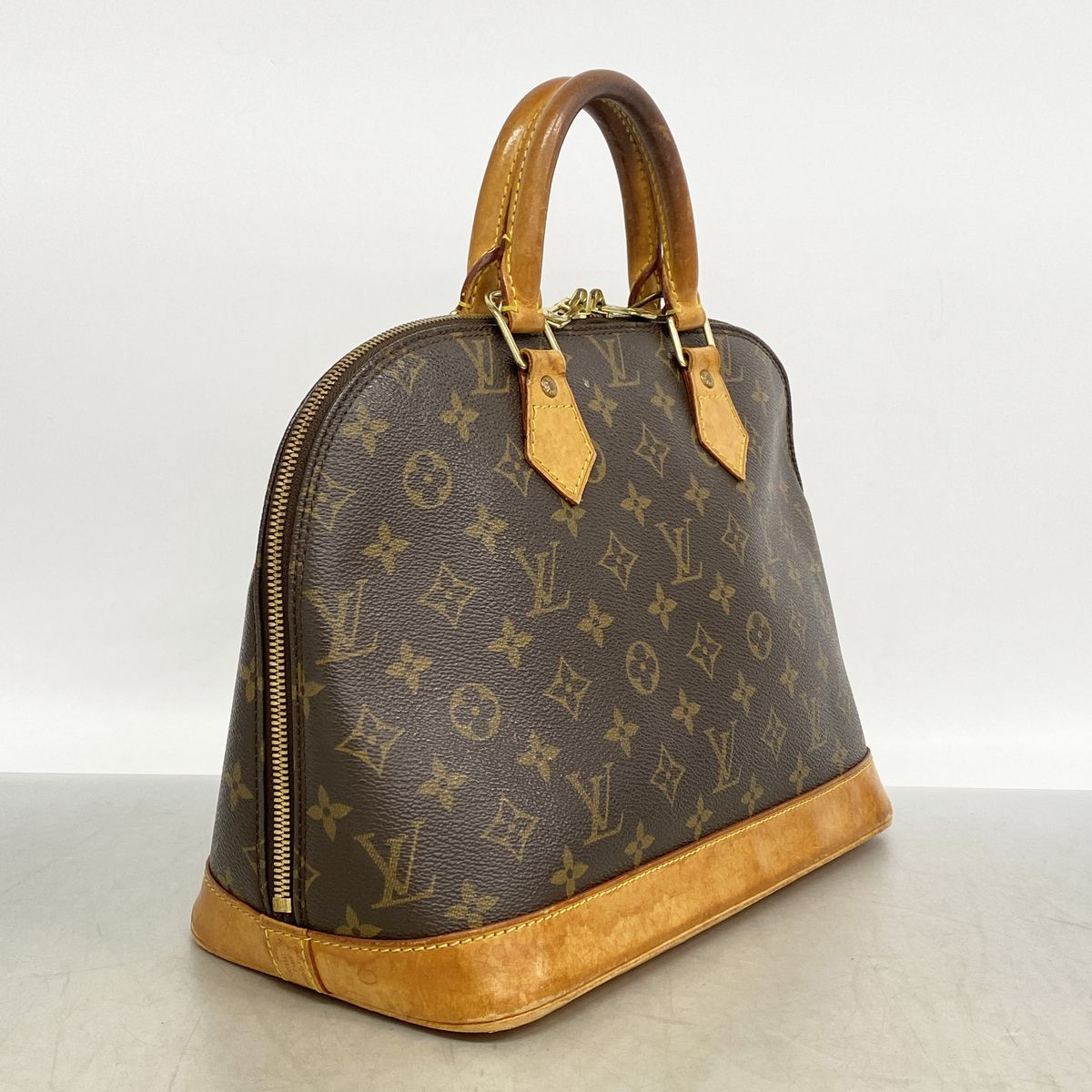 Louis Vuitton Handbag Monogram Alma Brown — view 2