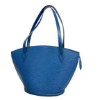 Louis Vuitton Shoulder Bag Epi Saint Jacques Shopping Toledo Blue