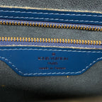 Louis Vuitton Shoulder Bag Epi Saint Jacques Shopping Toledo Blue — view 5