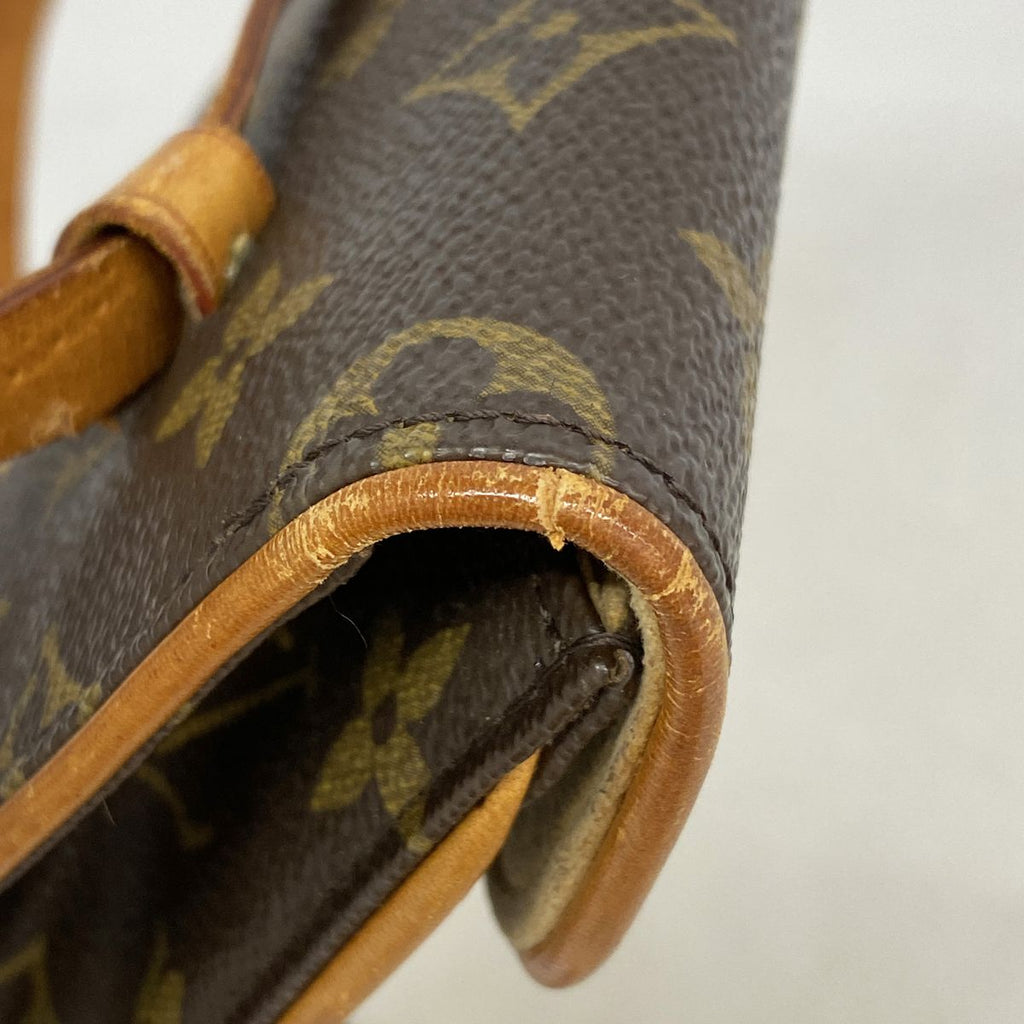 Louis Vuitton Waist Bag Monogram Pochette Florentine Brown — view 7