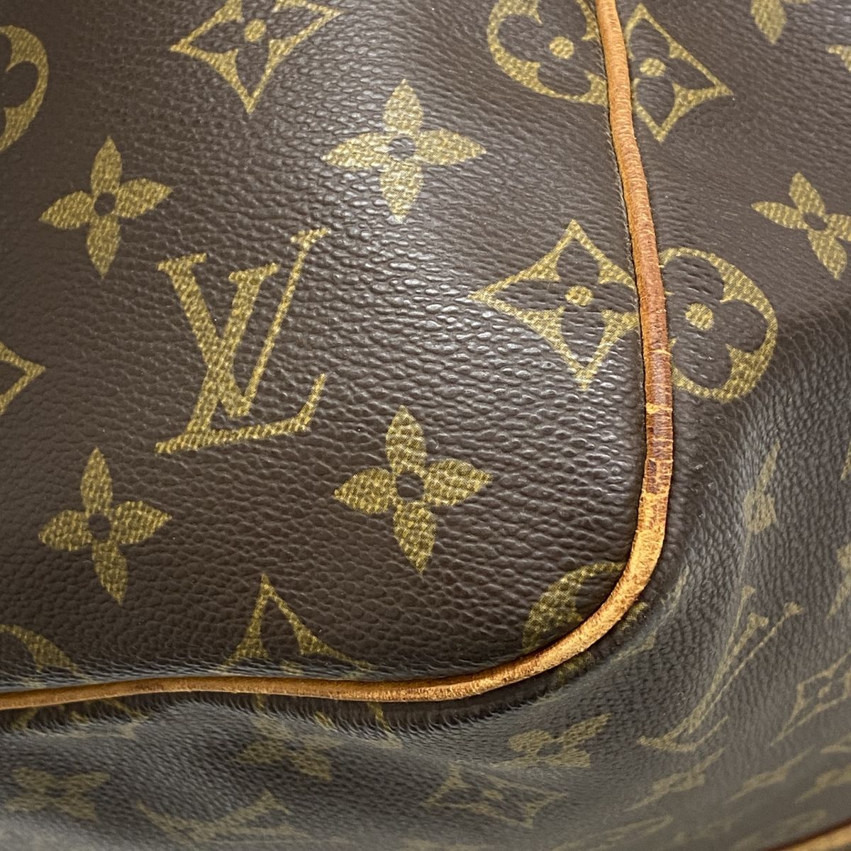 Louis Vuitton Boston Bag Monogram Keepall Bandouliere 55 Brown — view 6