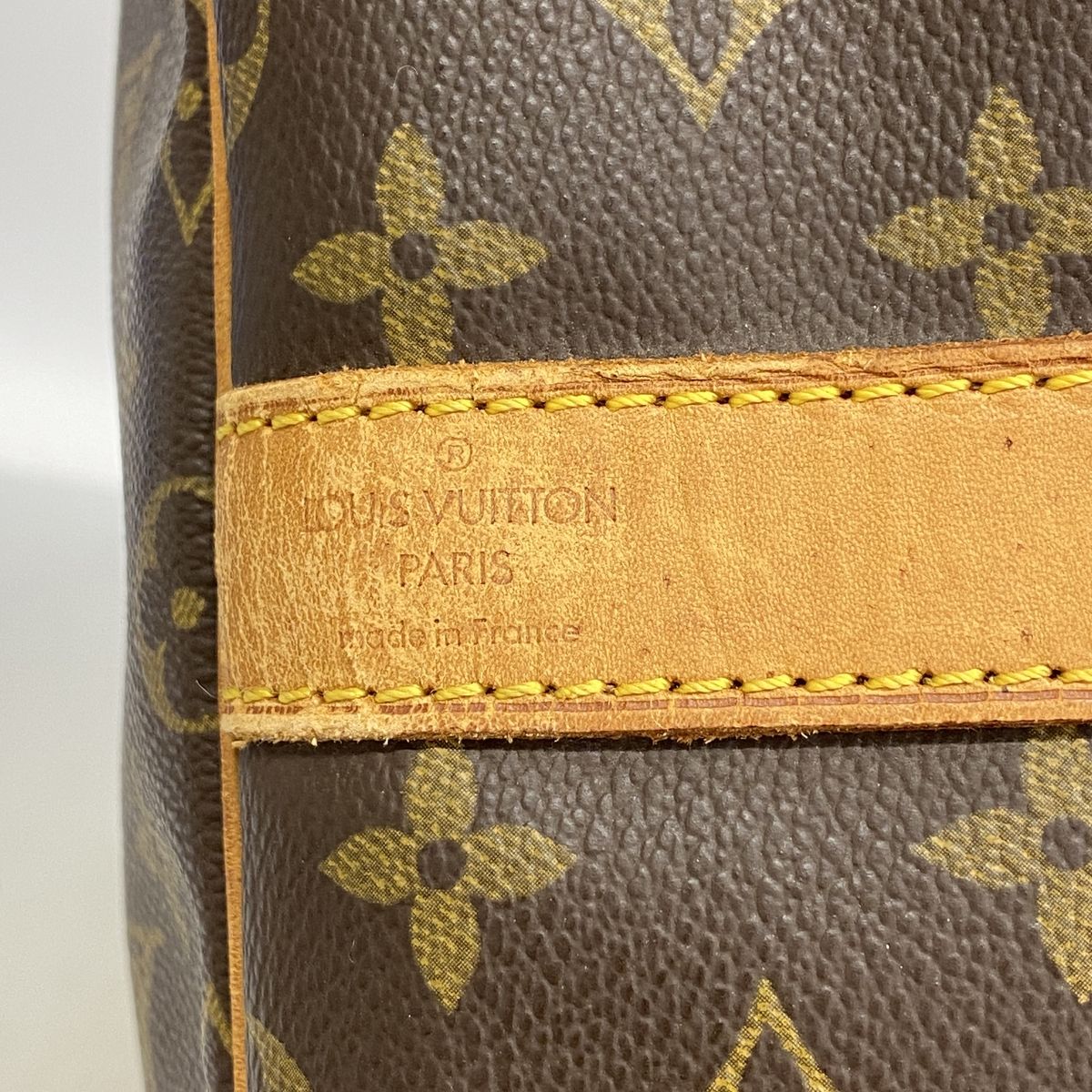 Louis Vuitton Boston Bag Monogram Keepall Bandouliere 55 Brown — view 5