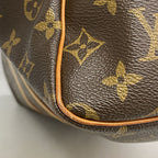 Louis Vuitton Boston Bag Monogram Keepall 60 Brown — view 6