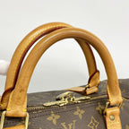 Louis Vuitton Boston Bag Monogram Keepall 60 Brown — view 7