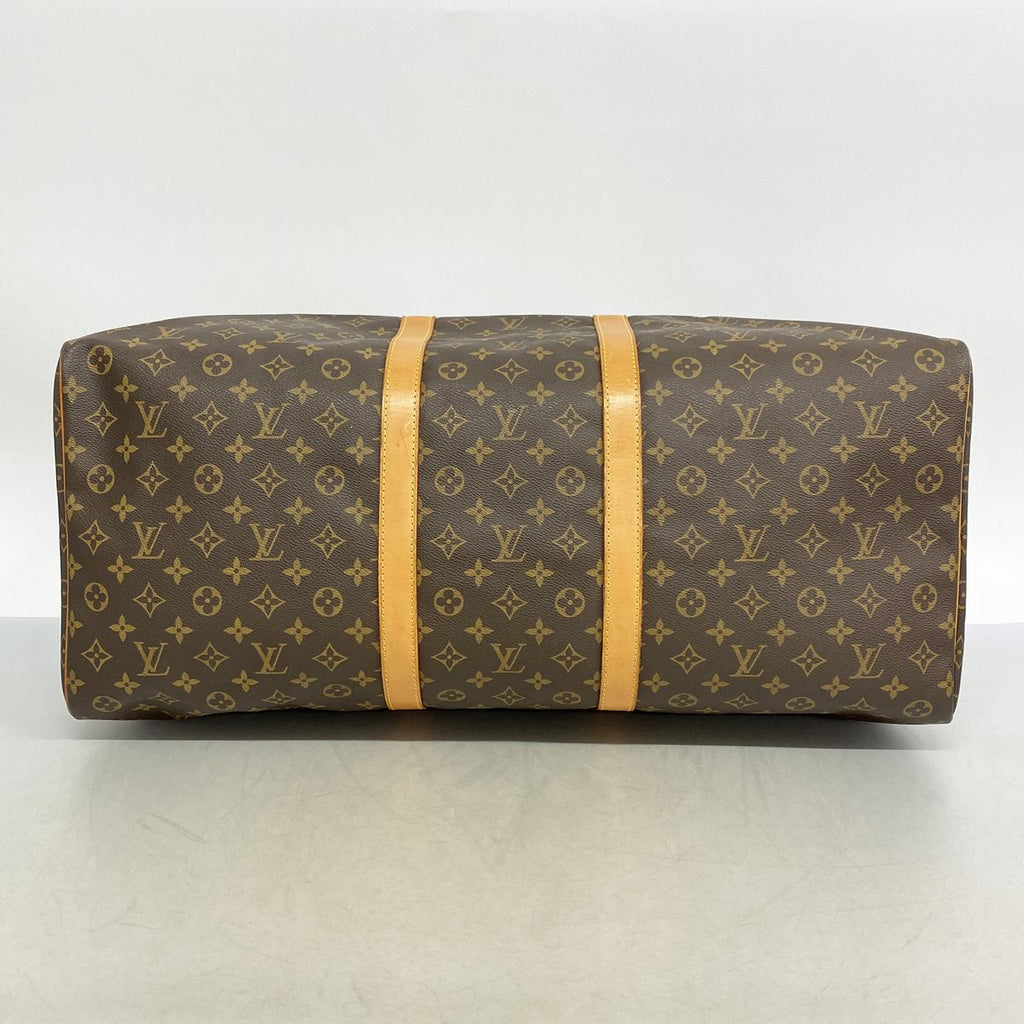 Louis Vuitton Boston Bag Monogram Keepall 60 Brown — view 3