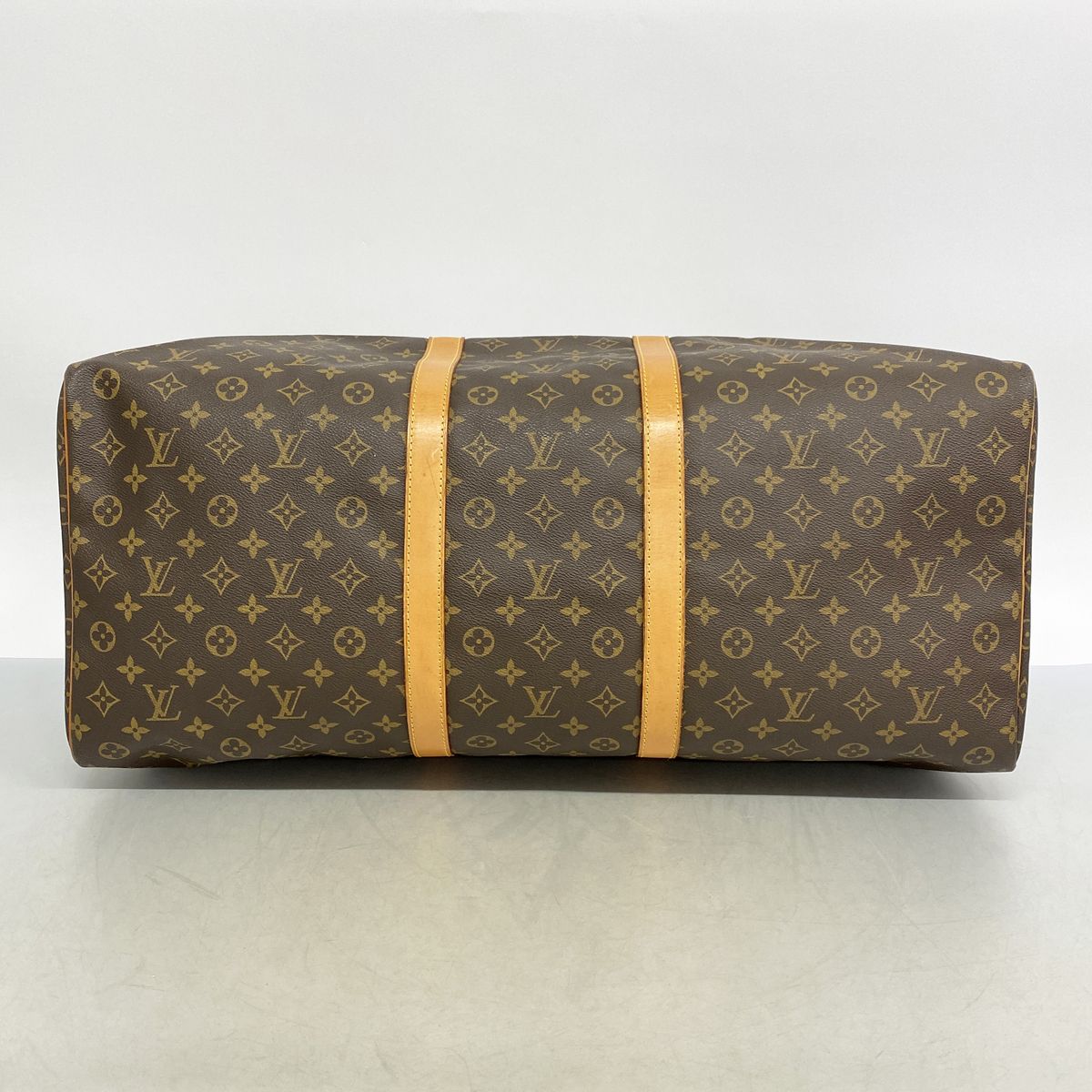 Louis Vuitton Boston Bag Monogram Keepall 60 Brown — view 3
