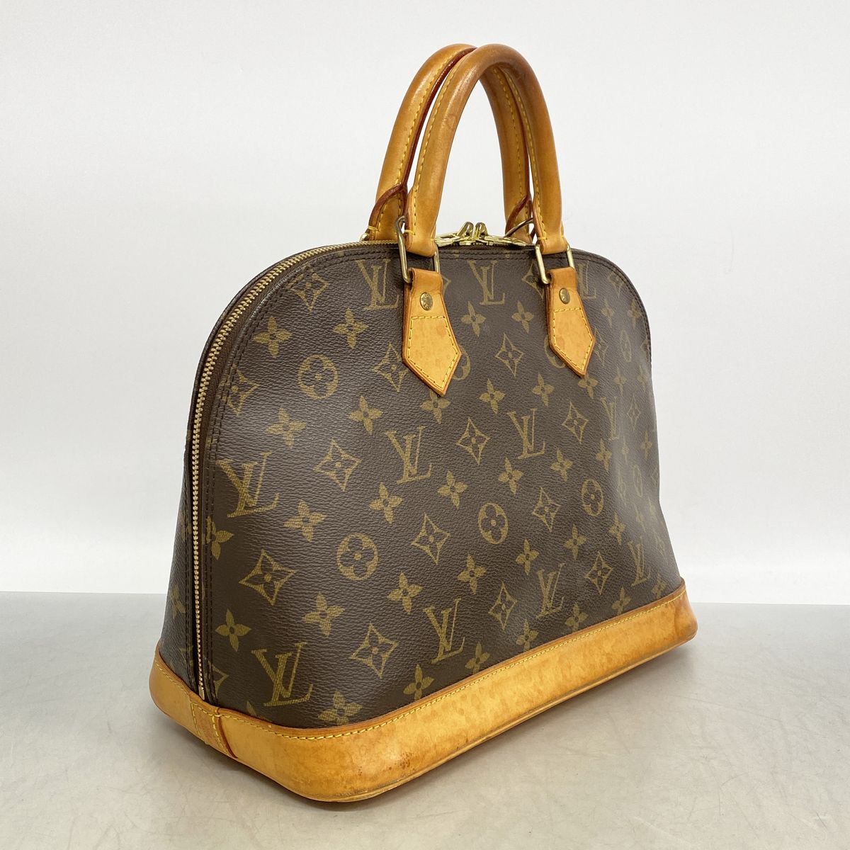 Louis Vuitton Handbag Monogram Alma Brown — view 2