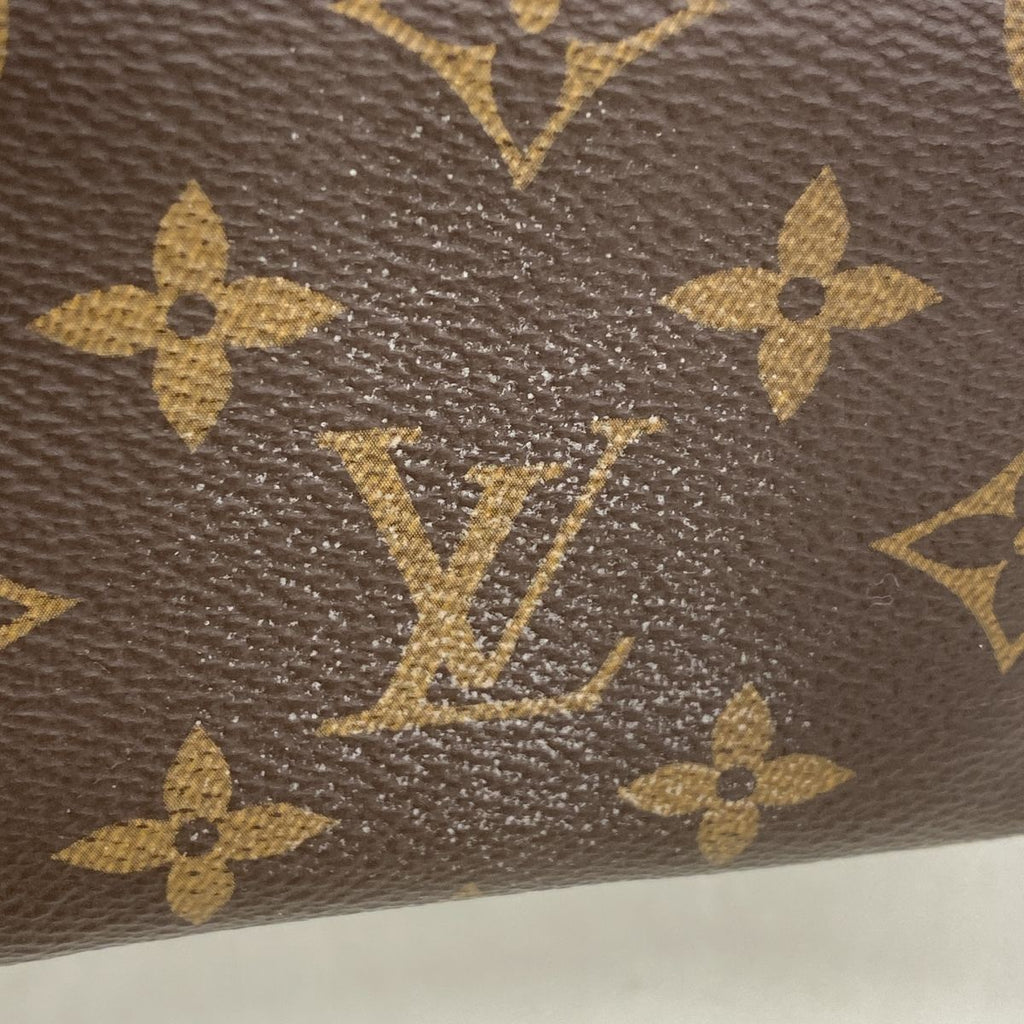 Louis Vuitton Coin Purse Monogram Zippy Brown — view 7