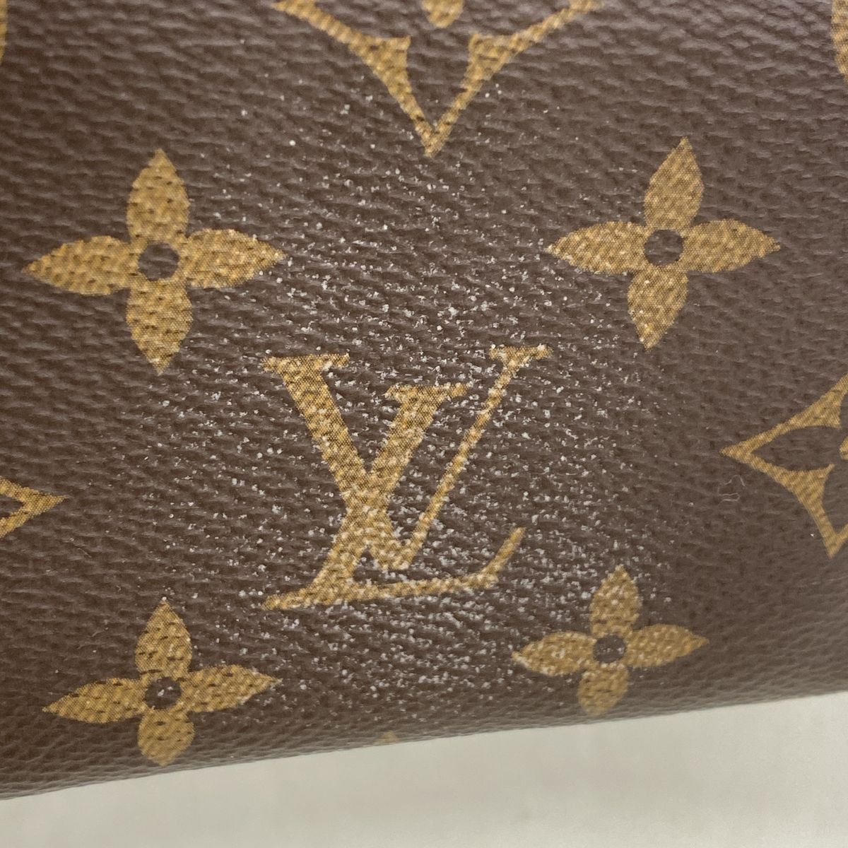 Louis Vuitton Coin Purse Monogram Zippy Brown — view 7