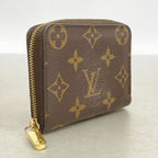 Louis Vuitton Coin Purse Monogram Zippy Brown — view 2