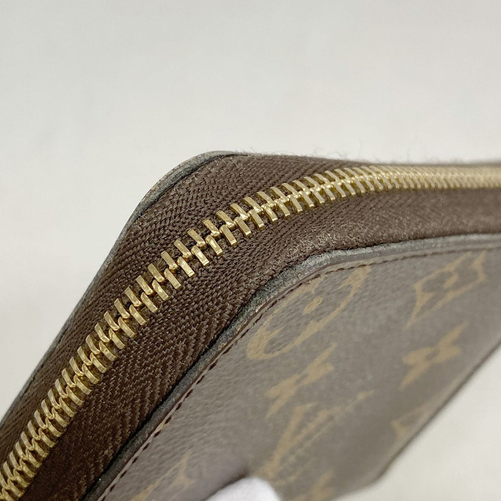 Louis Vuitton Coin Purse Monogram Zippy Brown — view 6