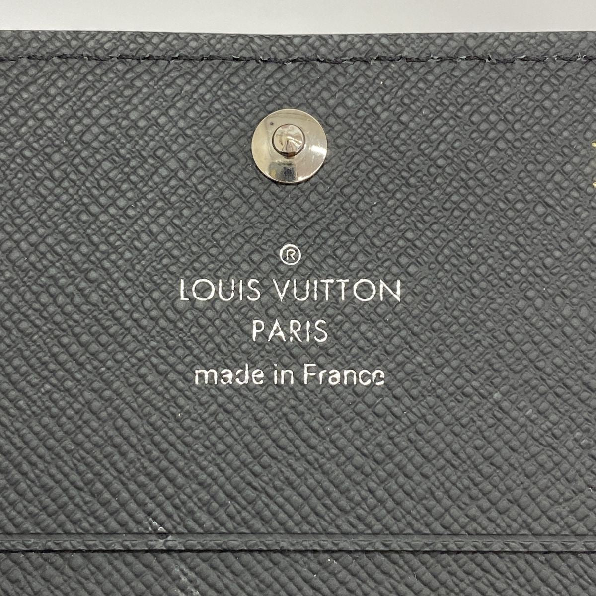 Louis Vuitton Business Card Case Epi Envelope Holder NM Noir — view 4