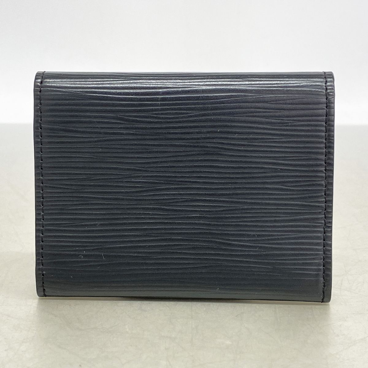 Louis Vuitton Business Card Case Epi Envelope Holder NM Noir — view 8