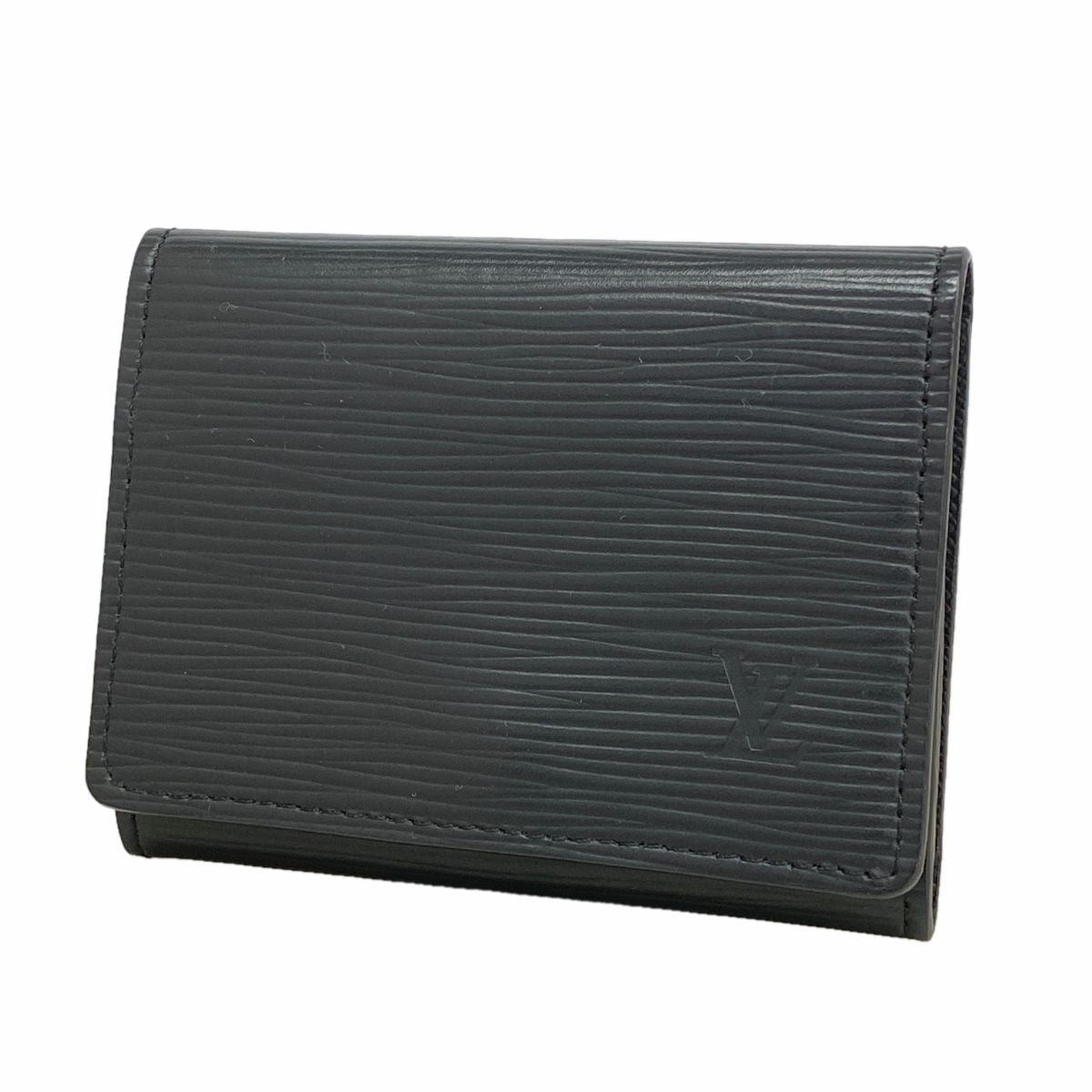 Louis Vuitton Business Card Case Epi Envelope Holder NM Noir