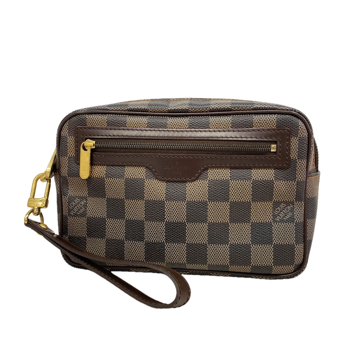 Louis Vuitton Clutch Damier Pochette Billet Macao Ebene