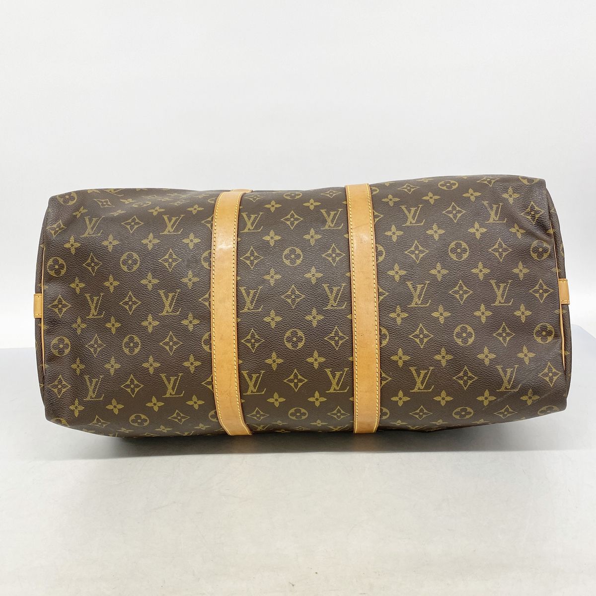 Louis Vuitton Boston Bag Monogram Keepall Bandouliere 50 Brown — view 3