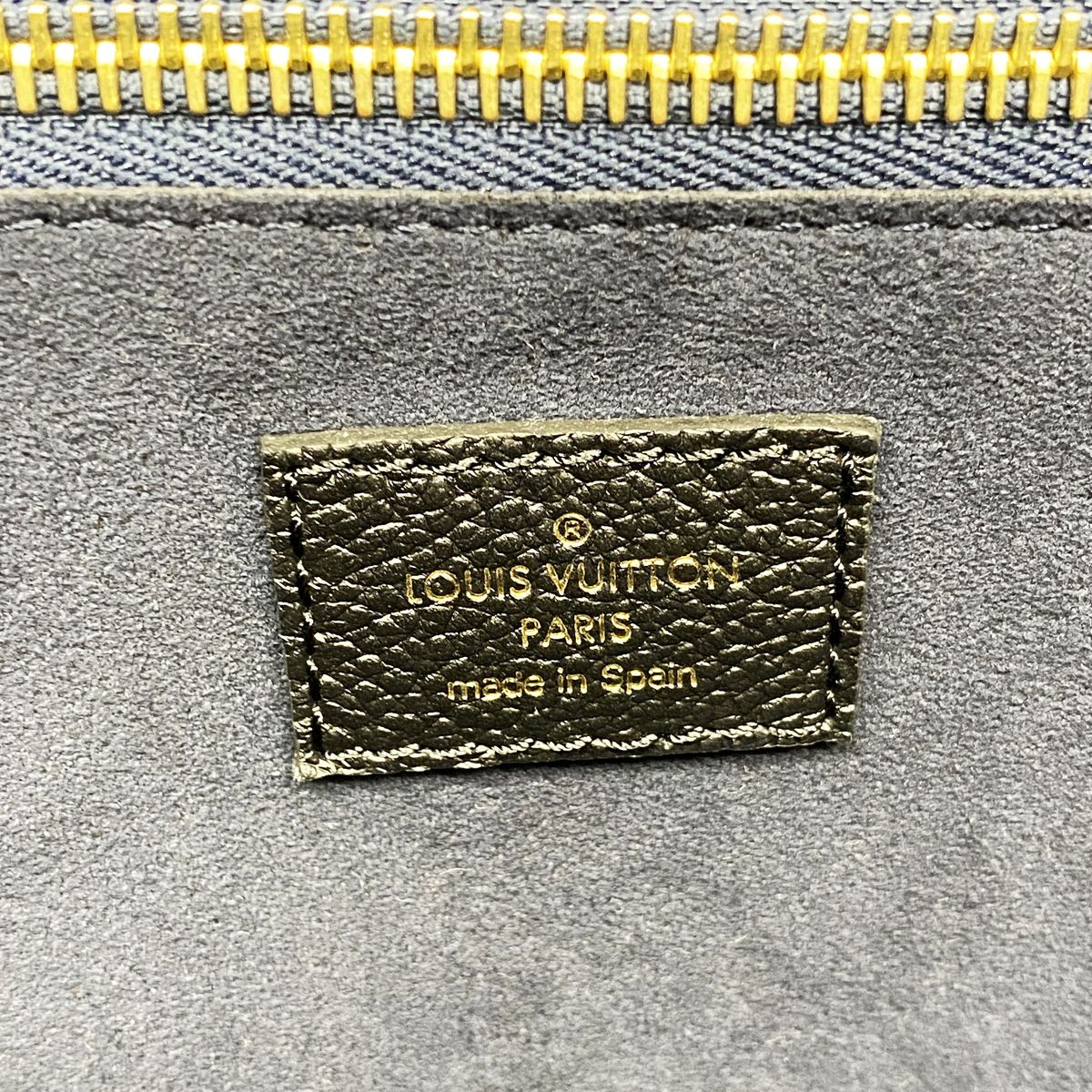 Louis Vuitton Tote Bag Monogram Empreinte Neverfull MM Noir — view 5