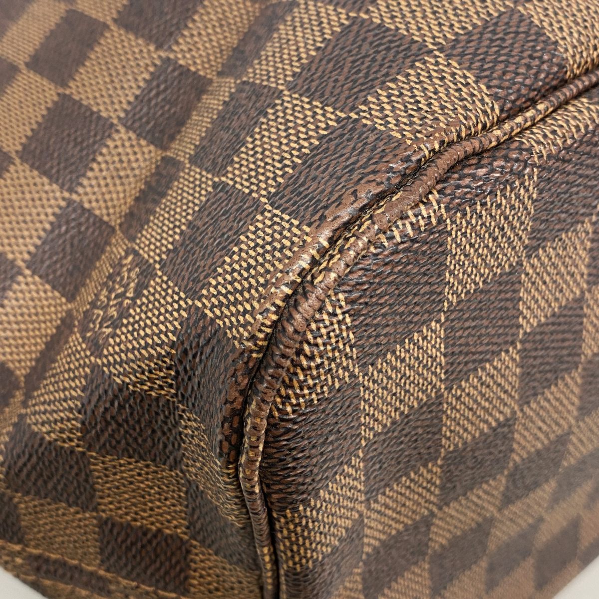 Louis Vuitton Tote Bag Damier Neverfull MM Ebene — view 6